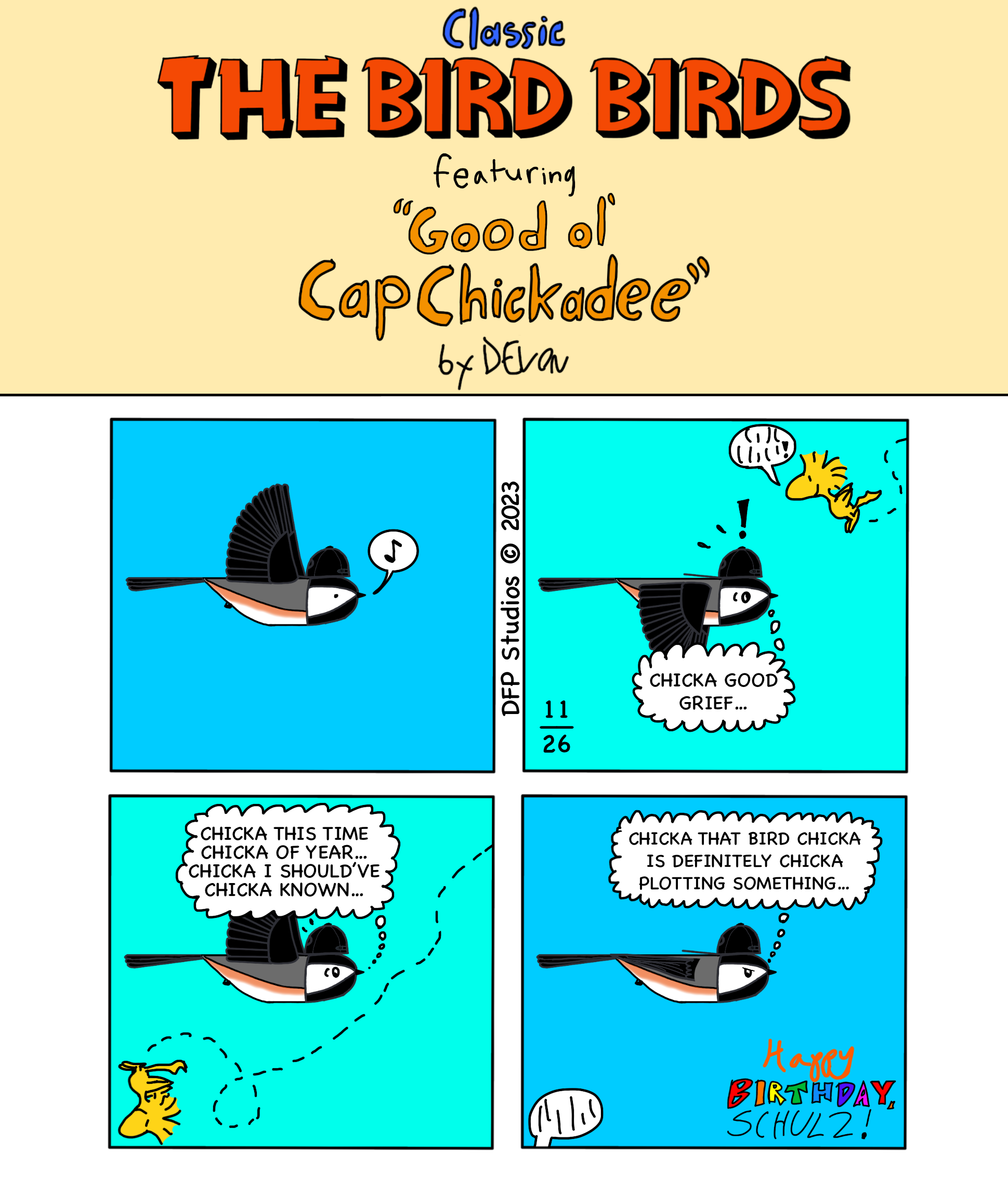 Strip: Happy Birthday, Schulz!